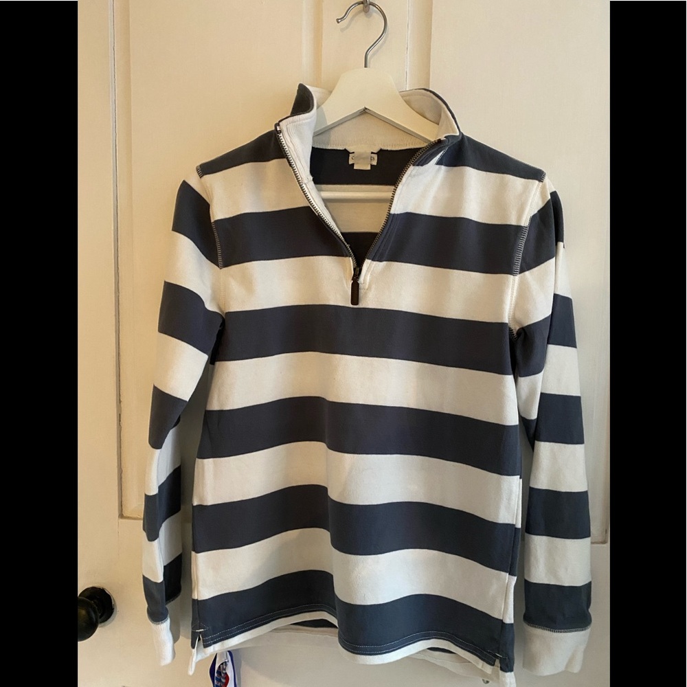 Like new Crewcuts quarter zip sweatshirt boys sz 14